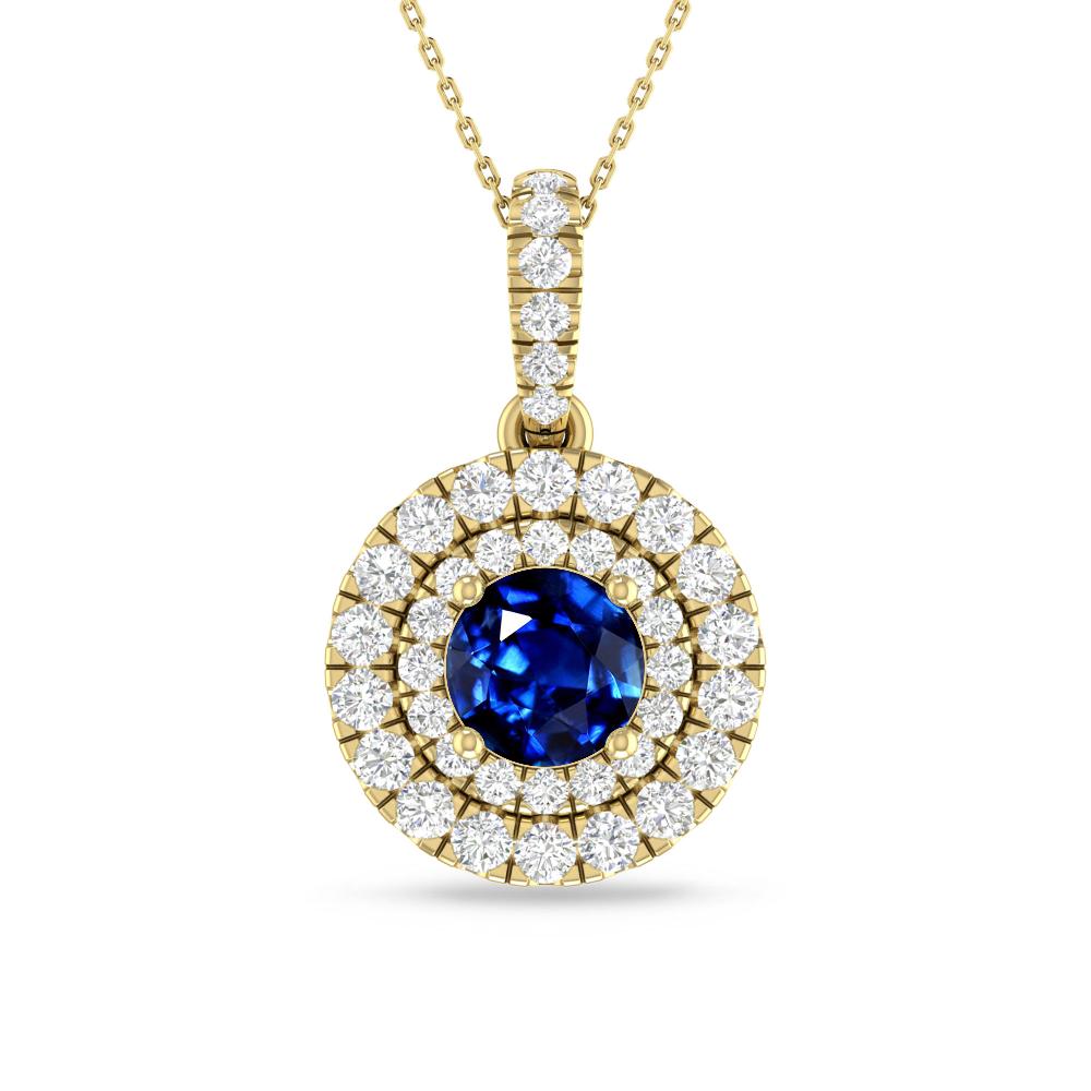 Yellow Gold - Sapphire
