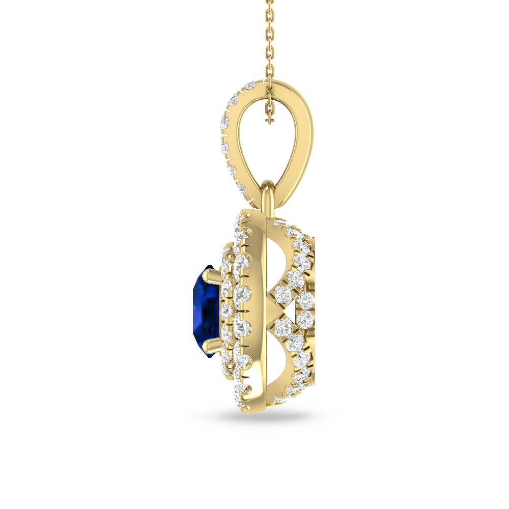 Yellow Gold - Sapphire