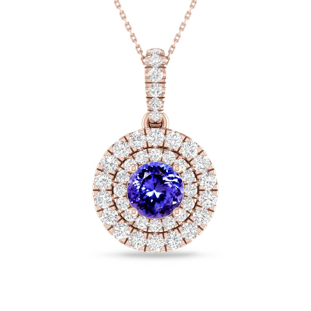 Rose Gold - Tanzanite