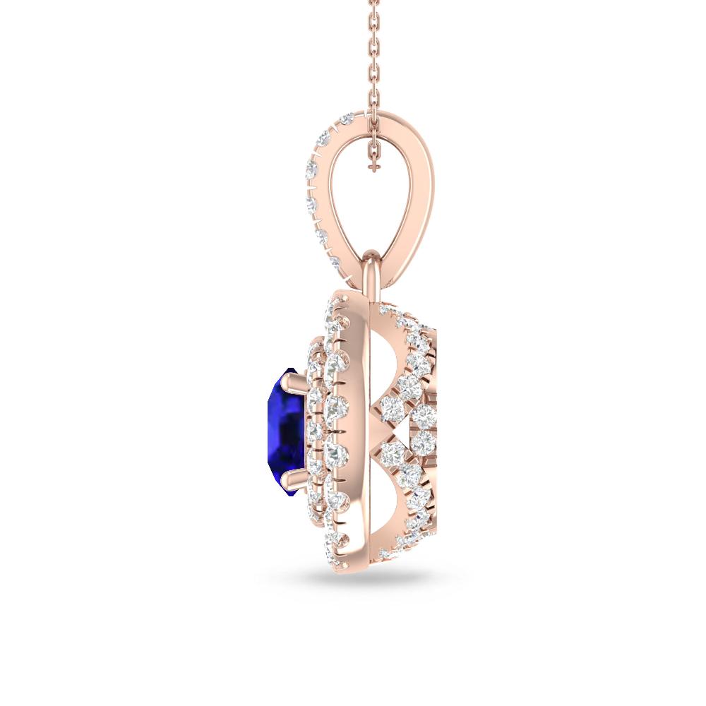 Rose Gold - Tanzanite