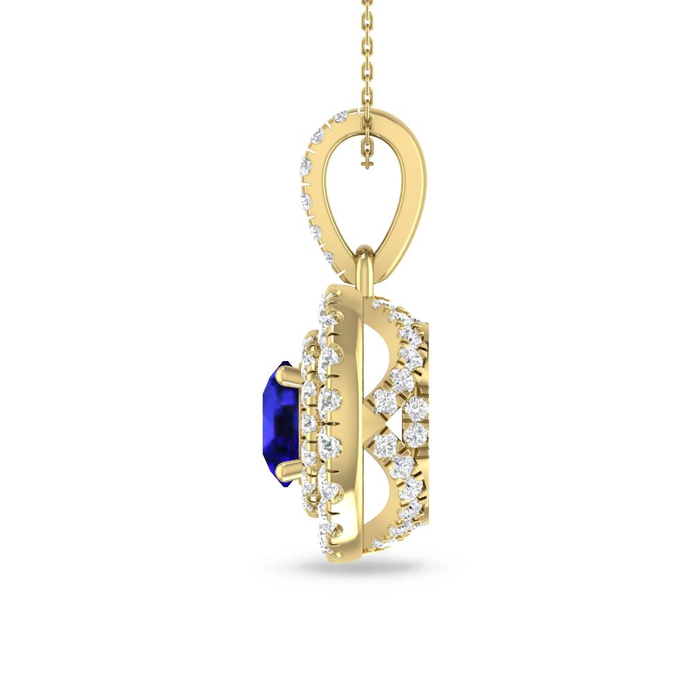 Yellow Gold - Tanzanite