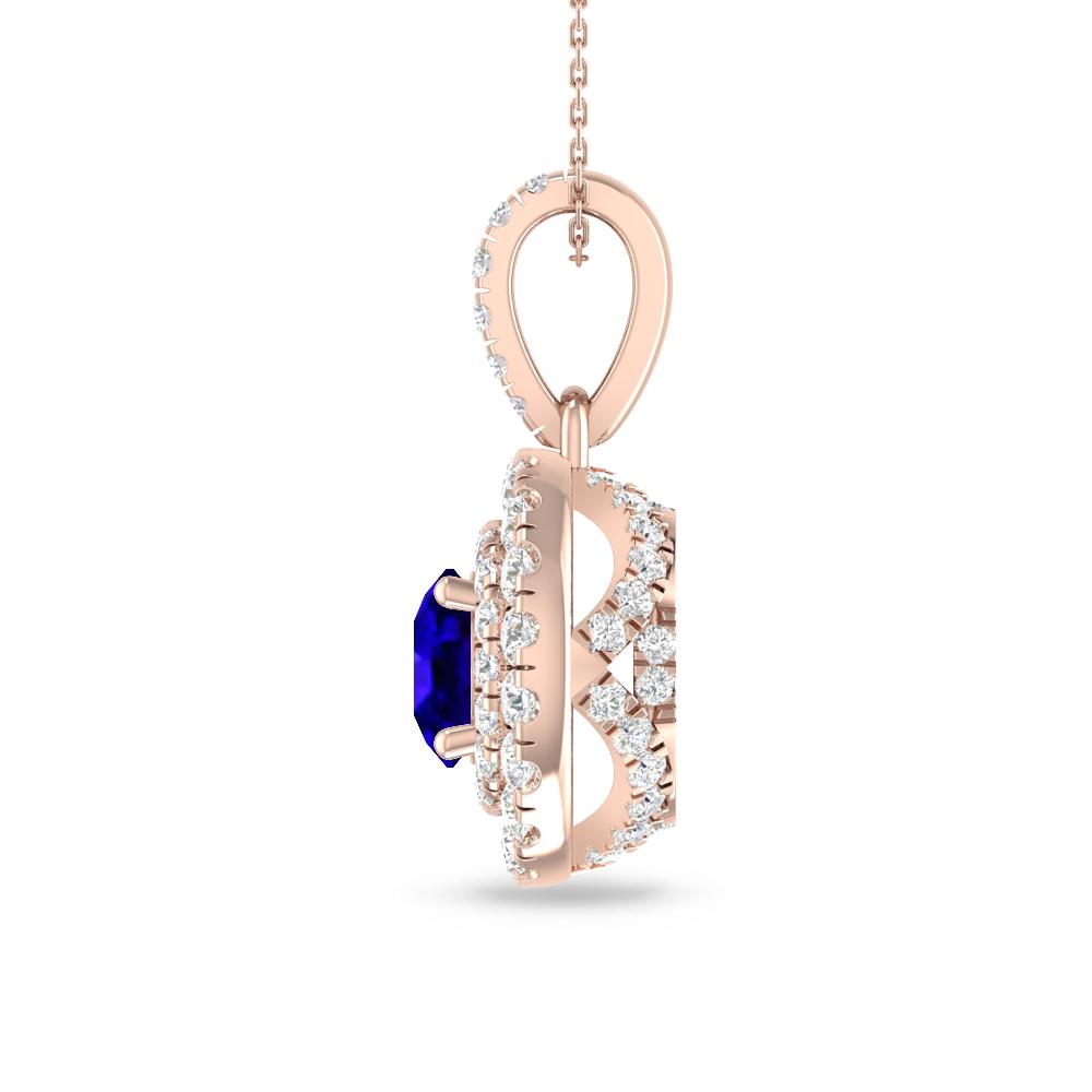 Rose Gold - Tanzanite