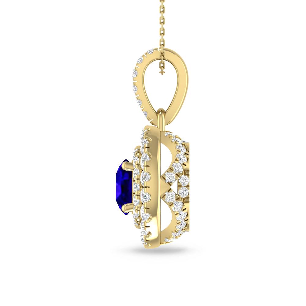Yellow Gold - Tanzanite