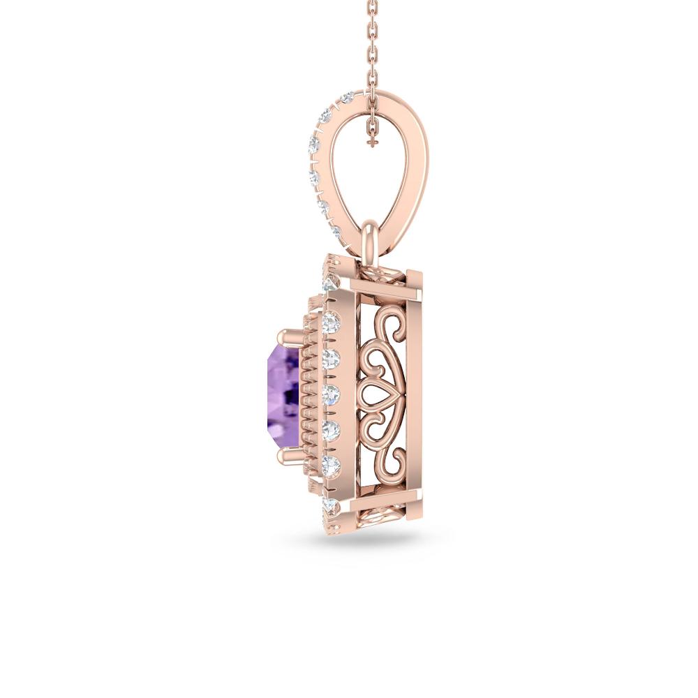 Rose Gold - Amethyst