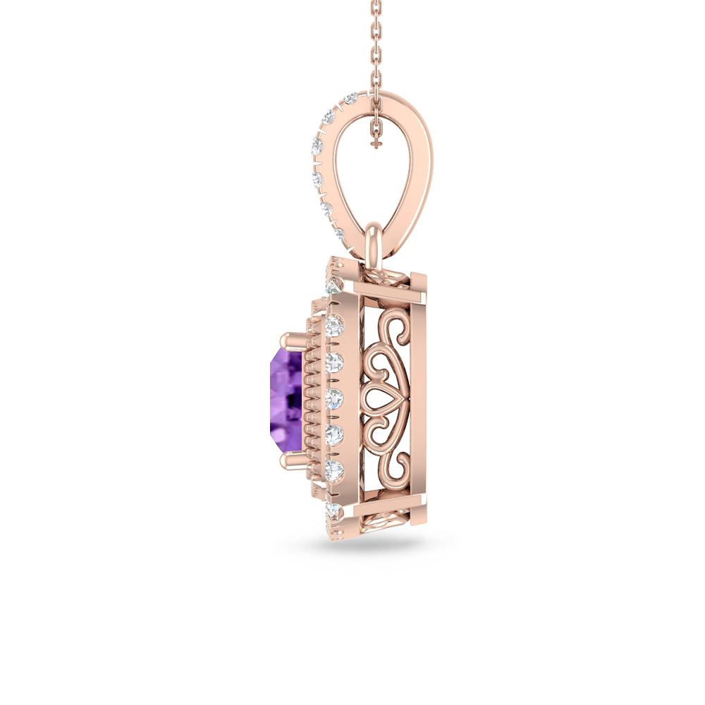 Rose Gold - Amethyst