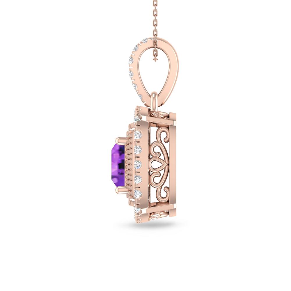 Rose Gold - Amethyst