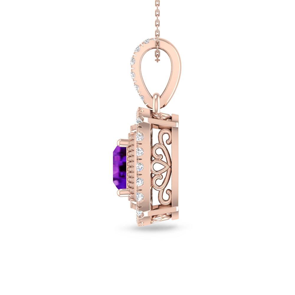 Rose Gold - Amethyst