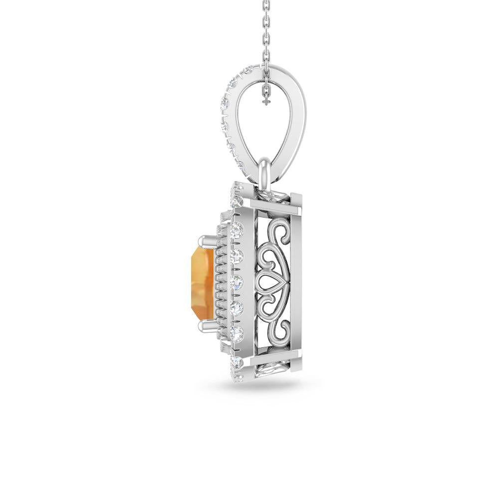 White Gold - Citrine