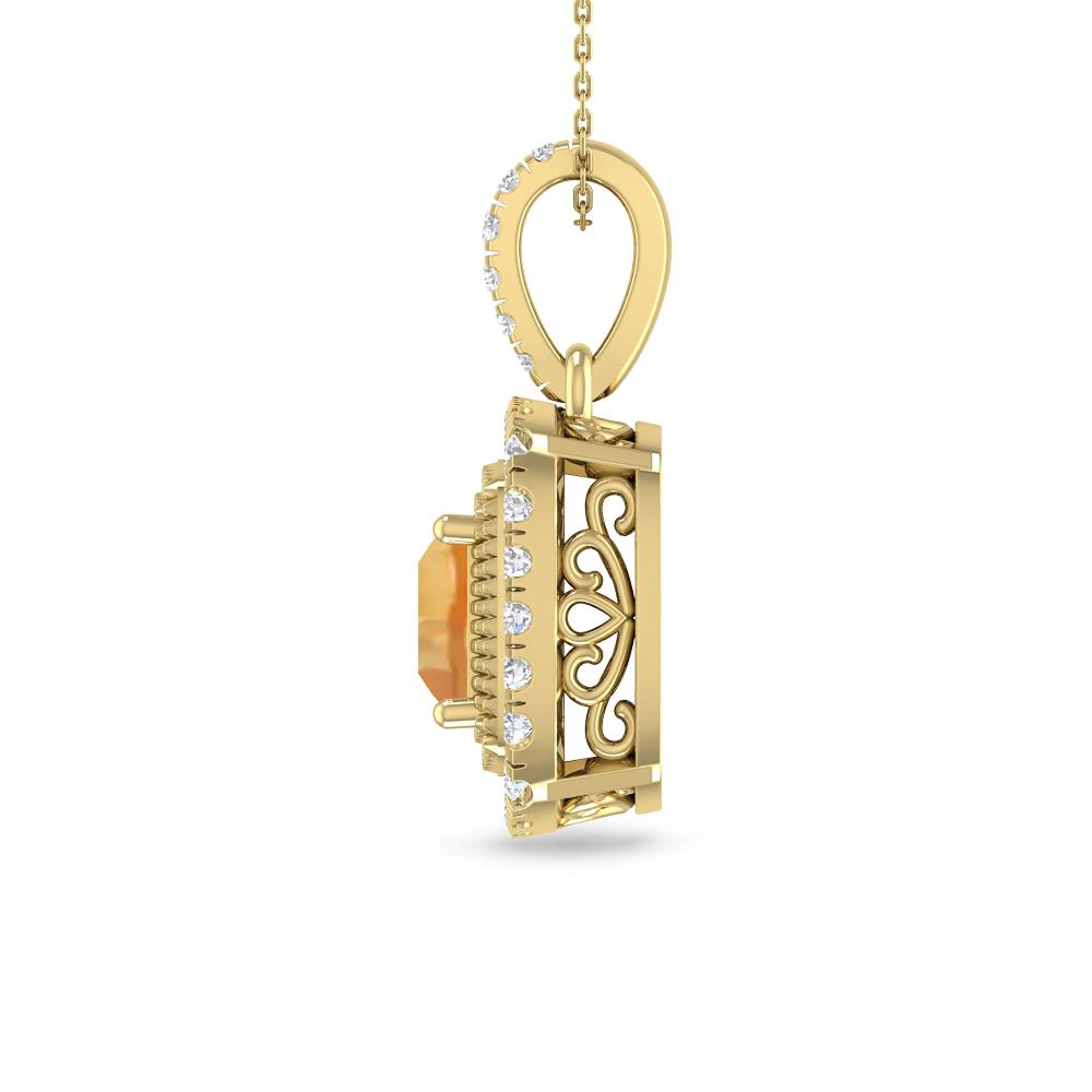 Yellow Gold - Citrine