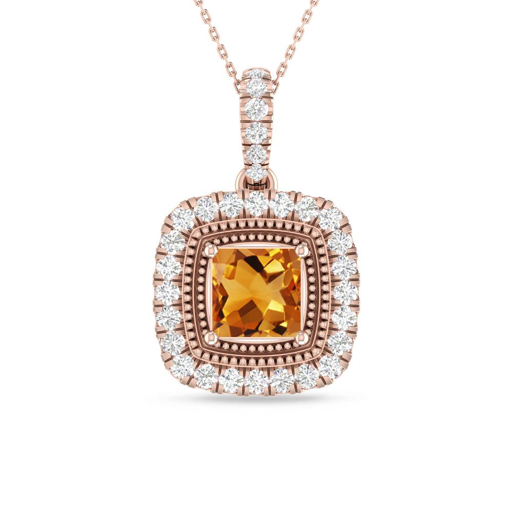 Rose Gold - Citrine