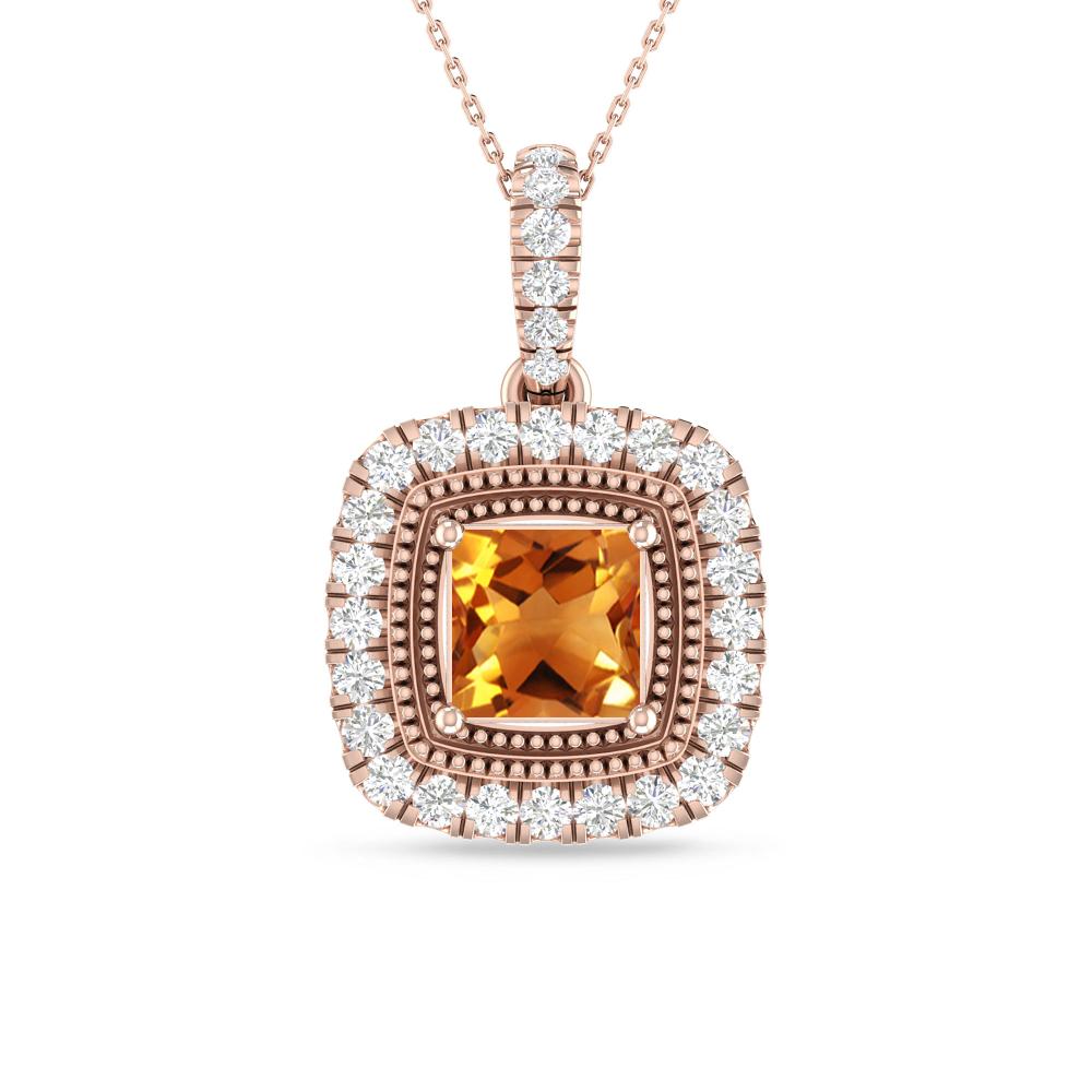 Rose Gold - Citrine