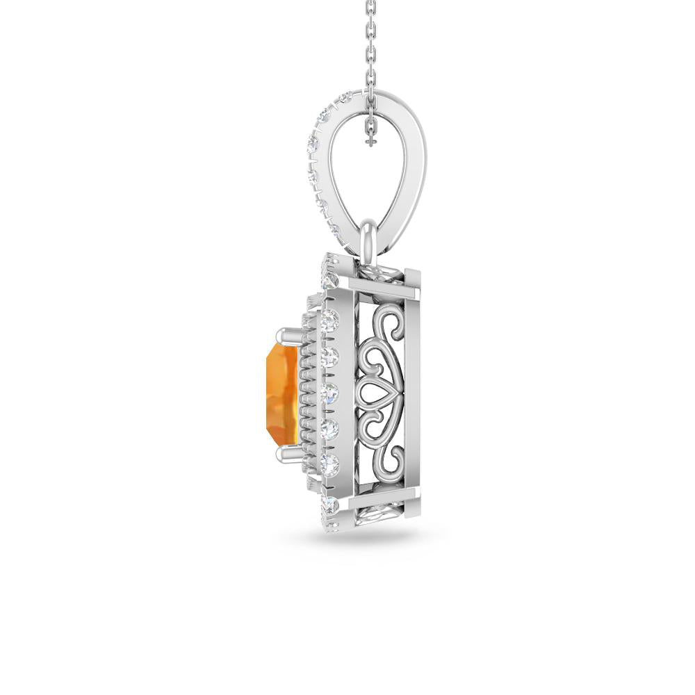 White Gold - Citrine