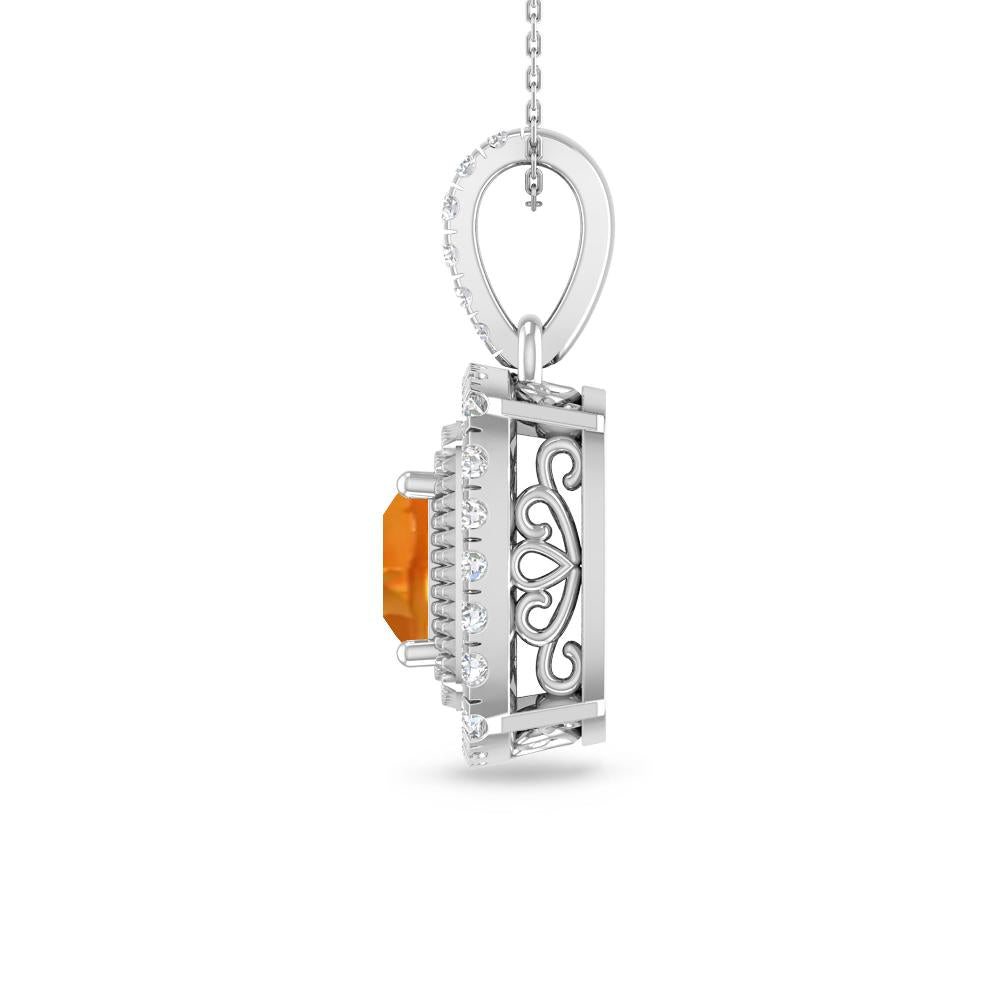 White Gold - Citrine