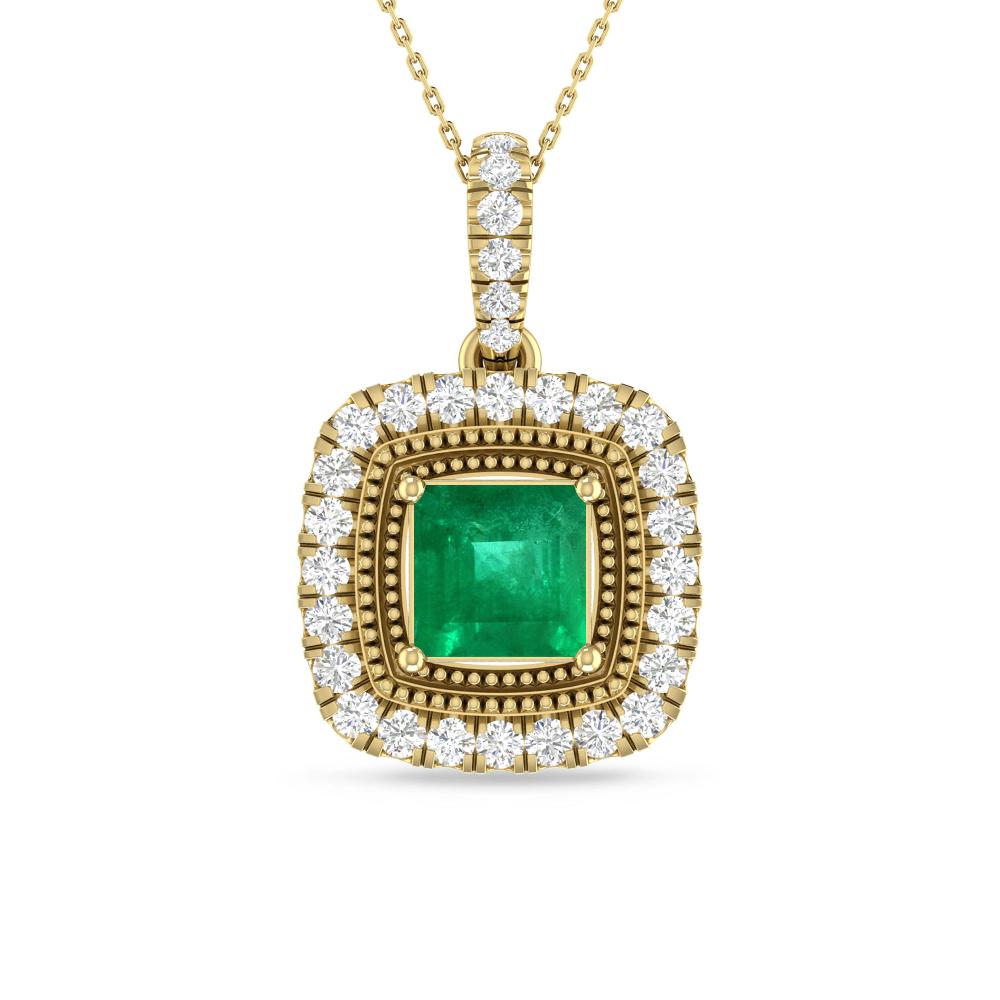 Yellow Gold - Emerald