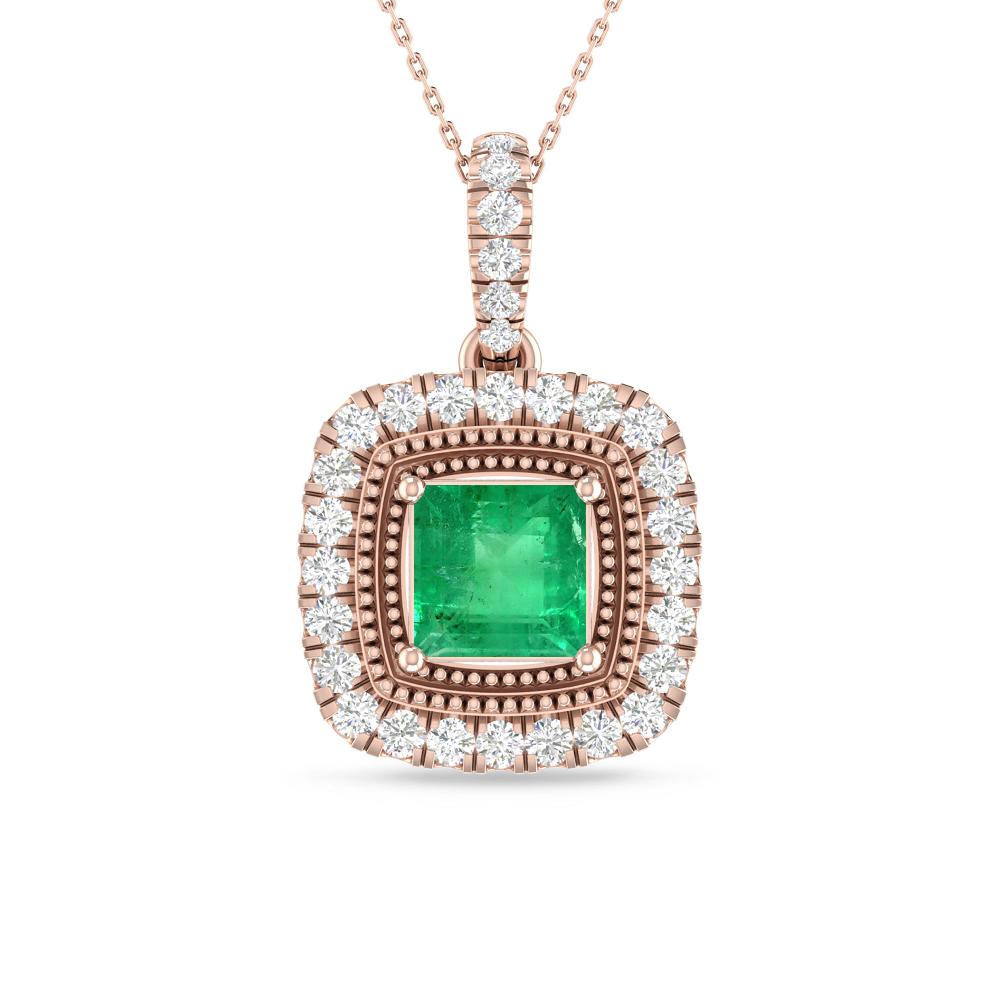 Rose Gold - Emerald