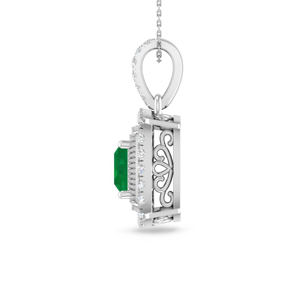 White Gold - Emerald