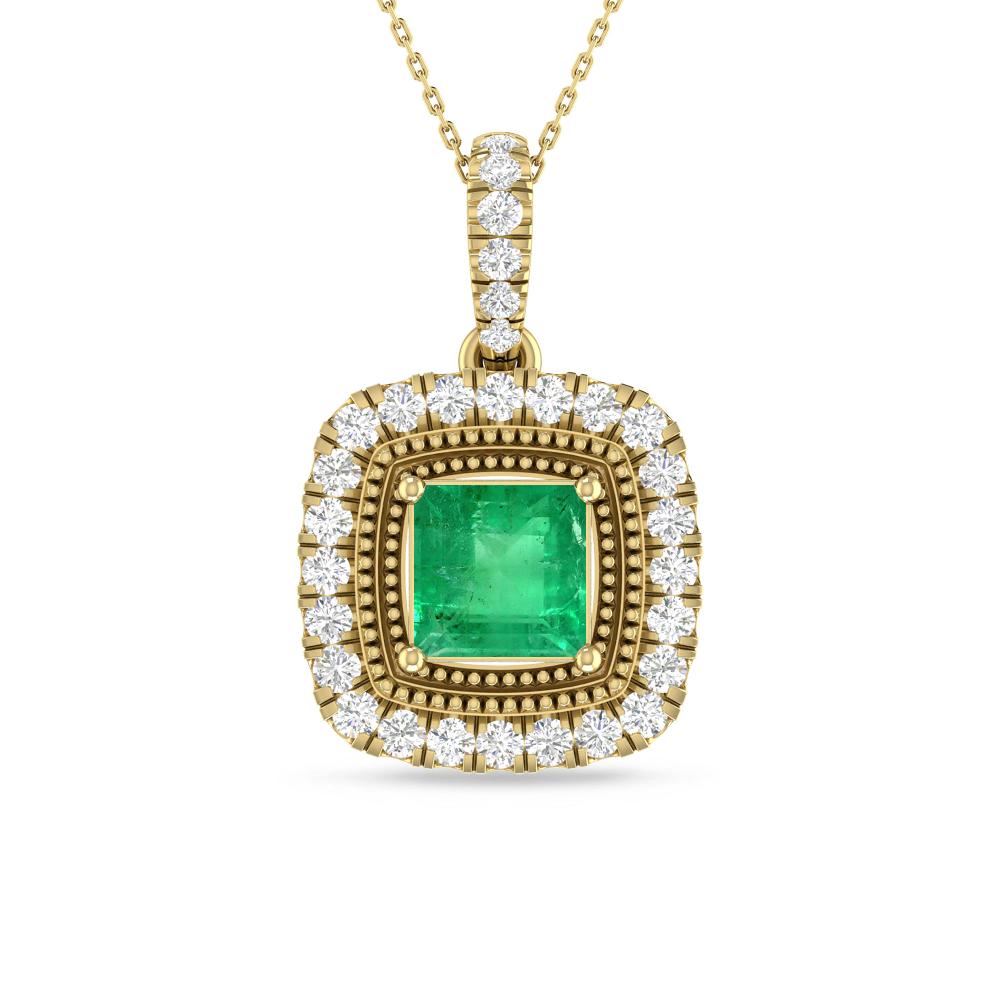 Yellow Gold - Emerald