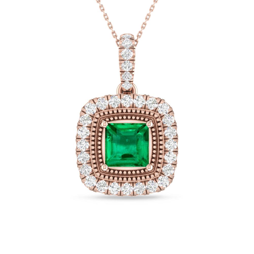 Rose Gold - Emerald