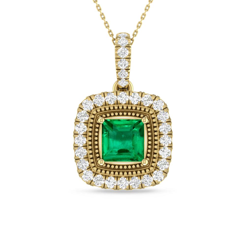 Yellow Gold - Emerald