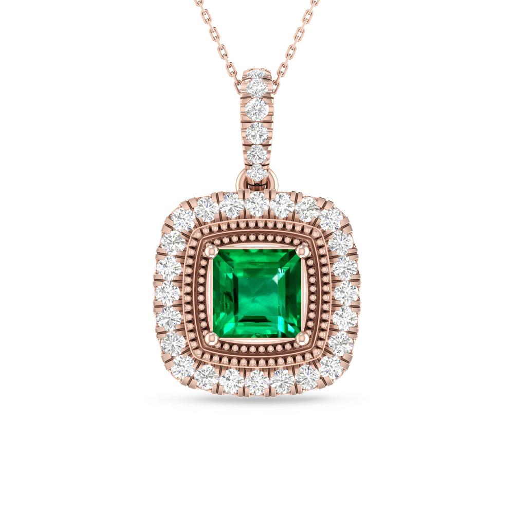 Rose Gold - Emerald