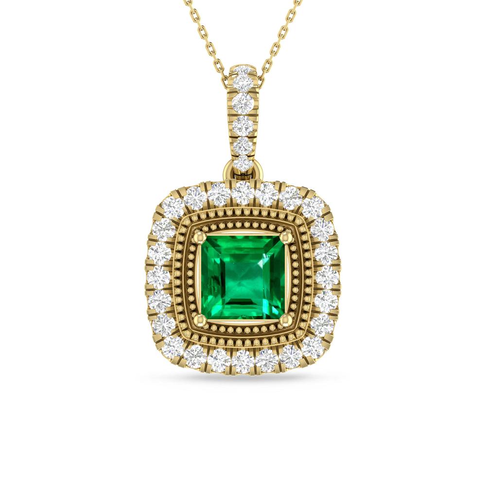 Yellow Gold - Emerald