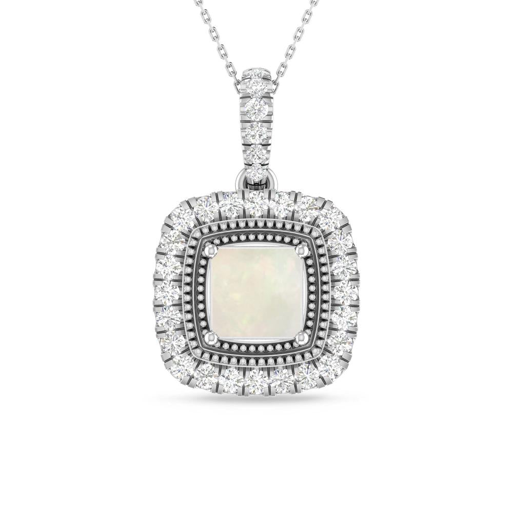 White Gold - Opal
