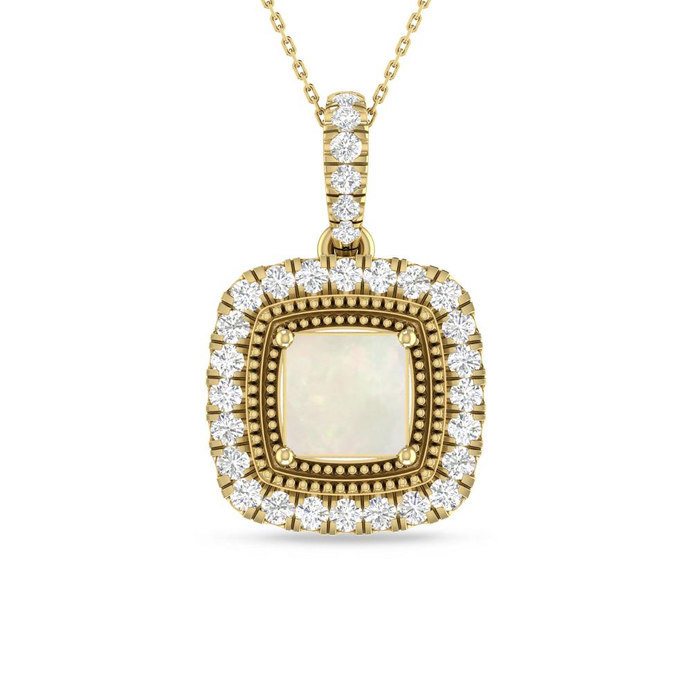 Yellow Gold - Opal