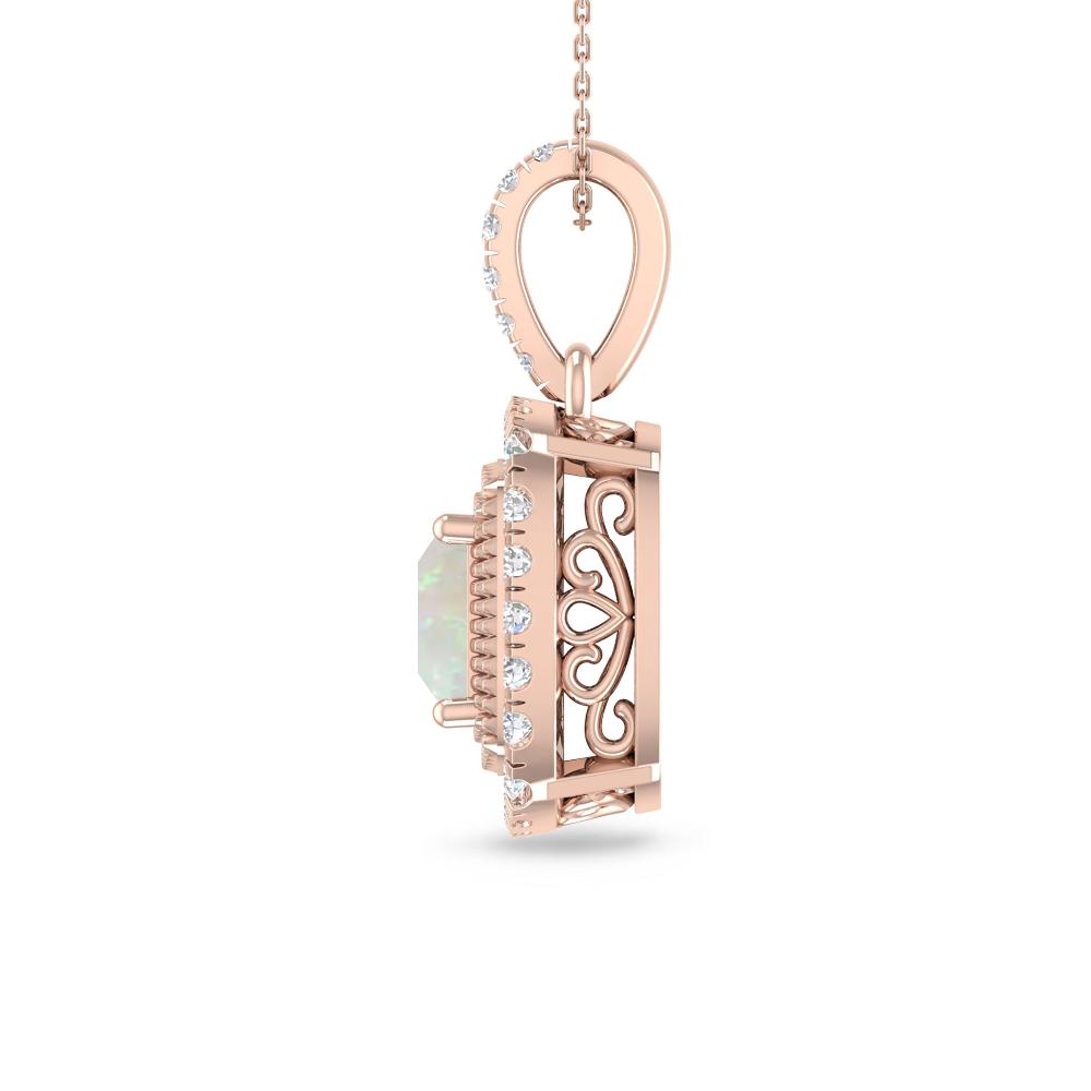 Rose Gold - Opal