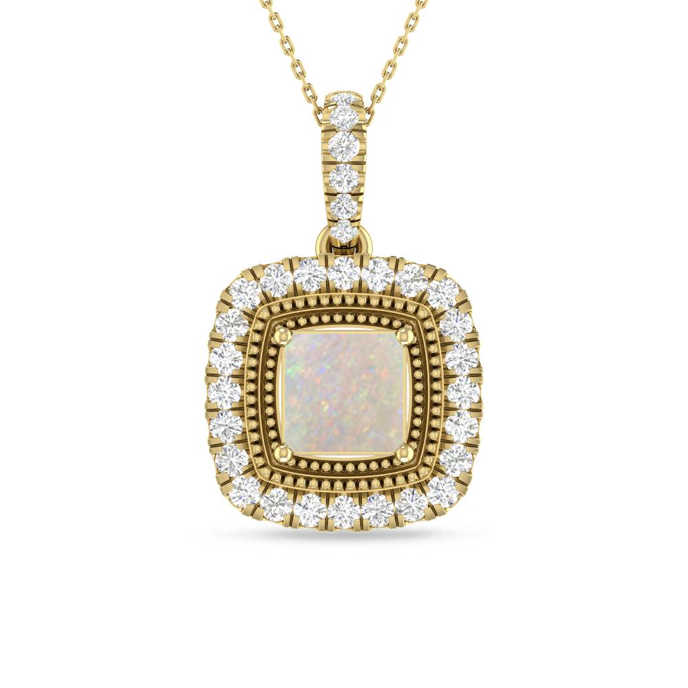 Yellow Gold - Opal