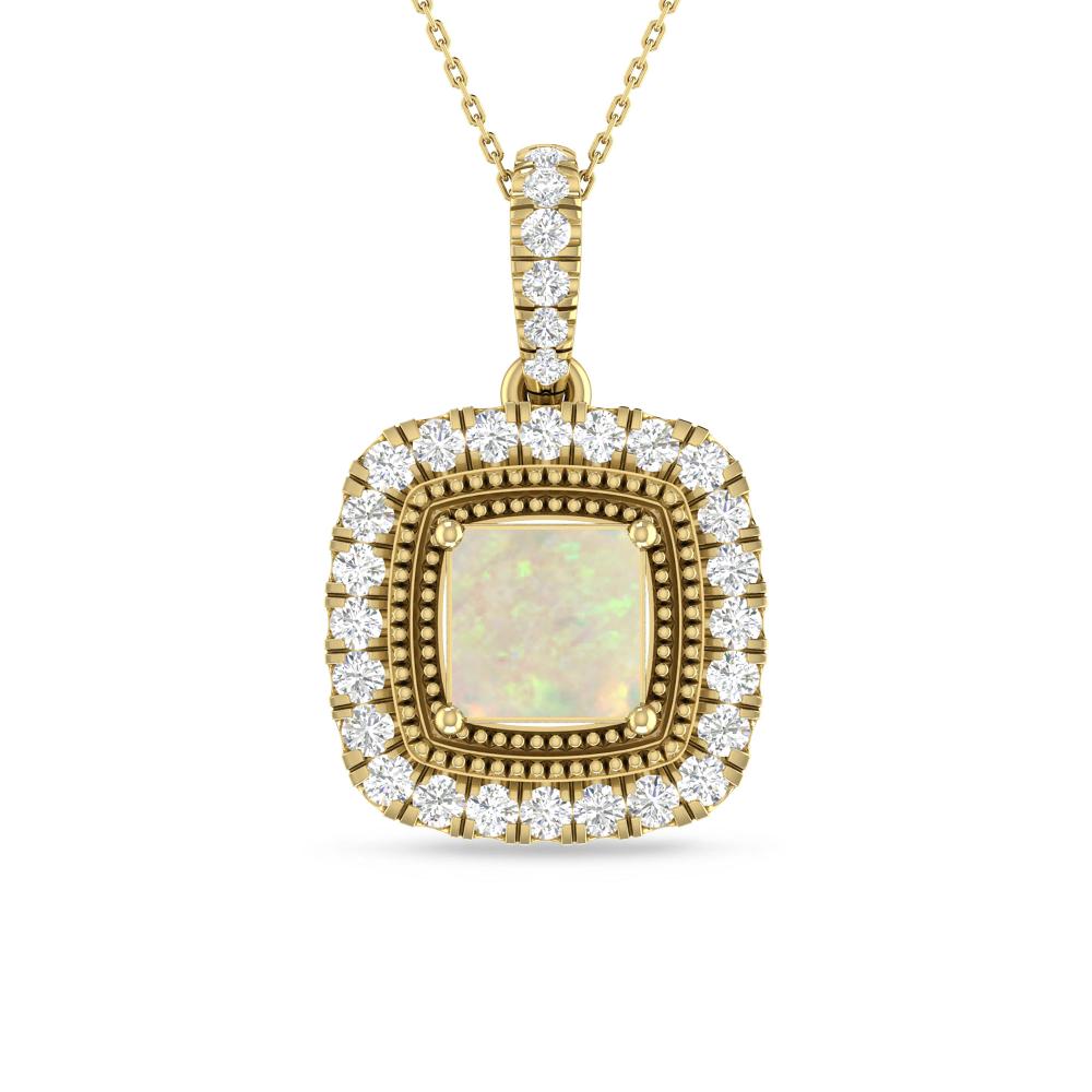 Yellow Gold - Opal