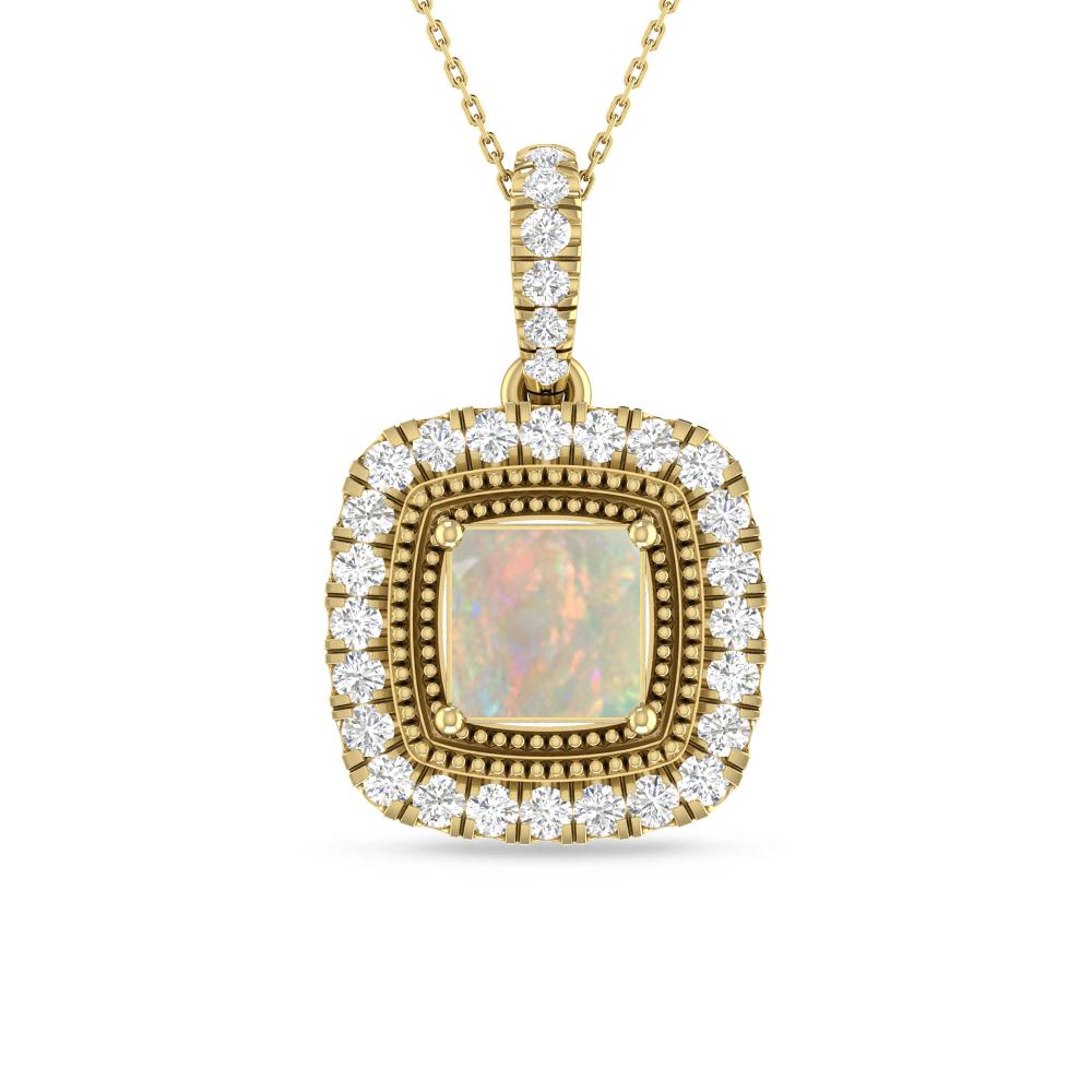 Yellow Gold - Opal