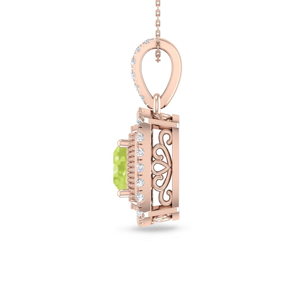 Rose Gold - Peridot
