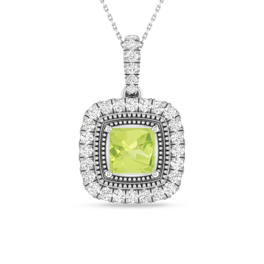 White Gold - Peridot