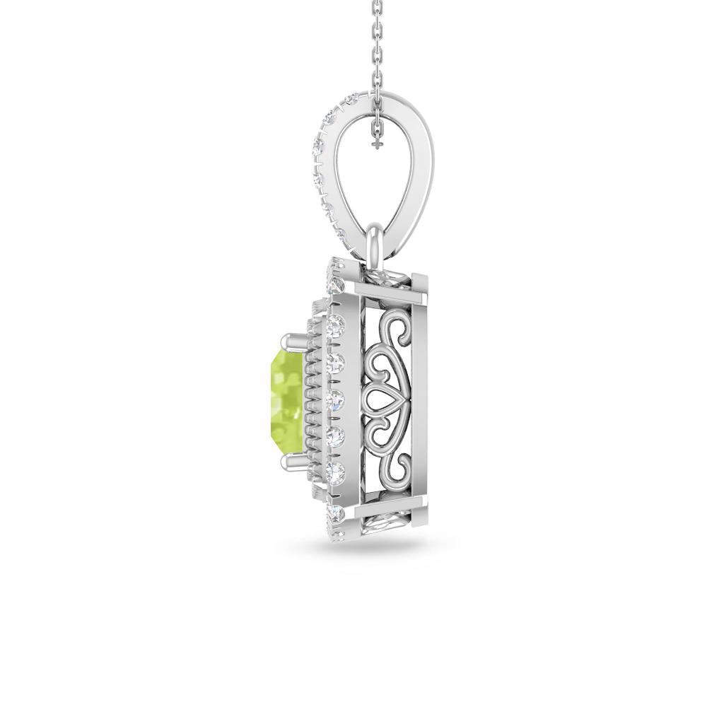 White Gold - Peridot