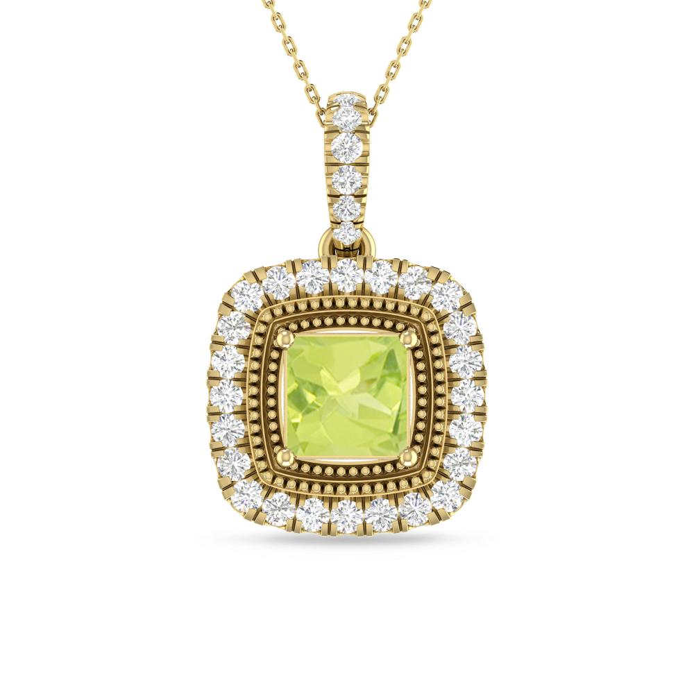 Yellow Gold - Peridot