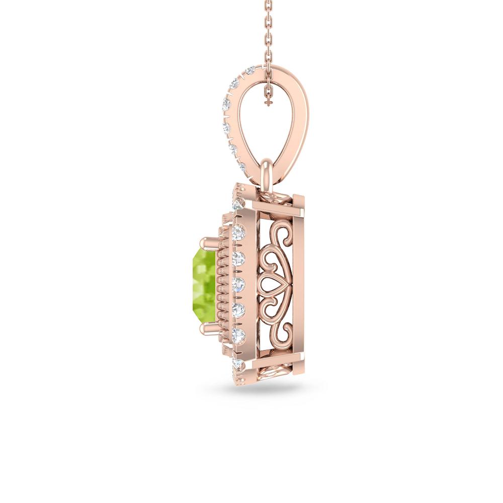 Rose Gold - Peridot