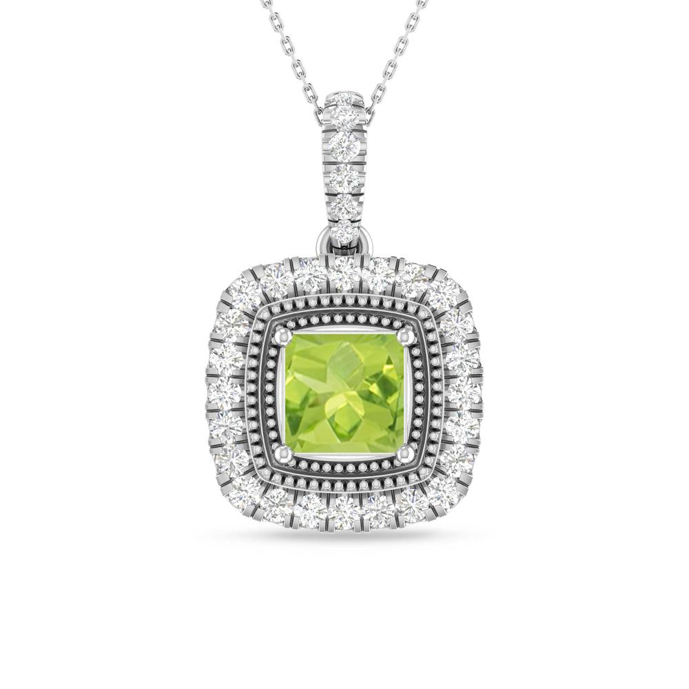 White Gold - Peridot