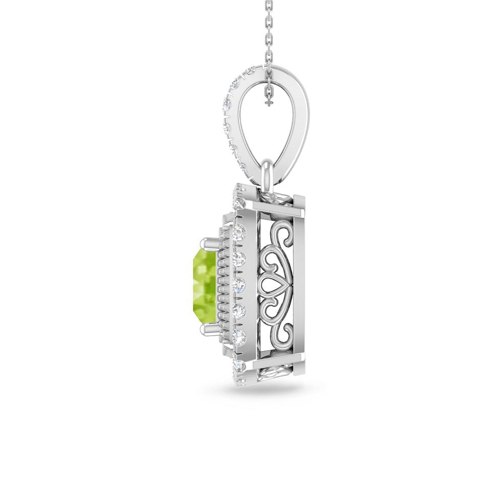 White Gold - Peridot