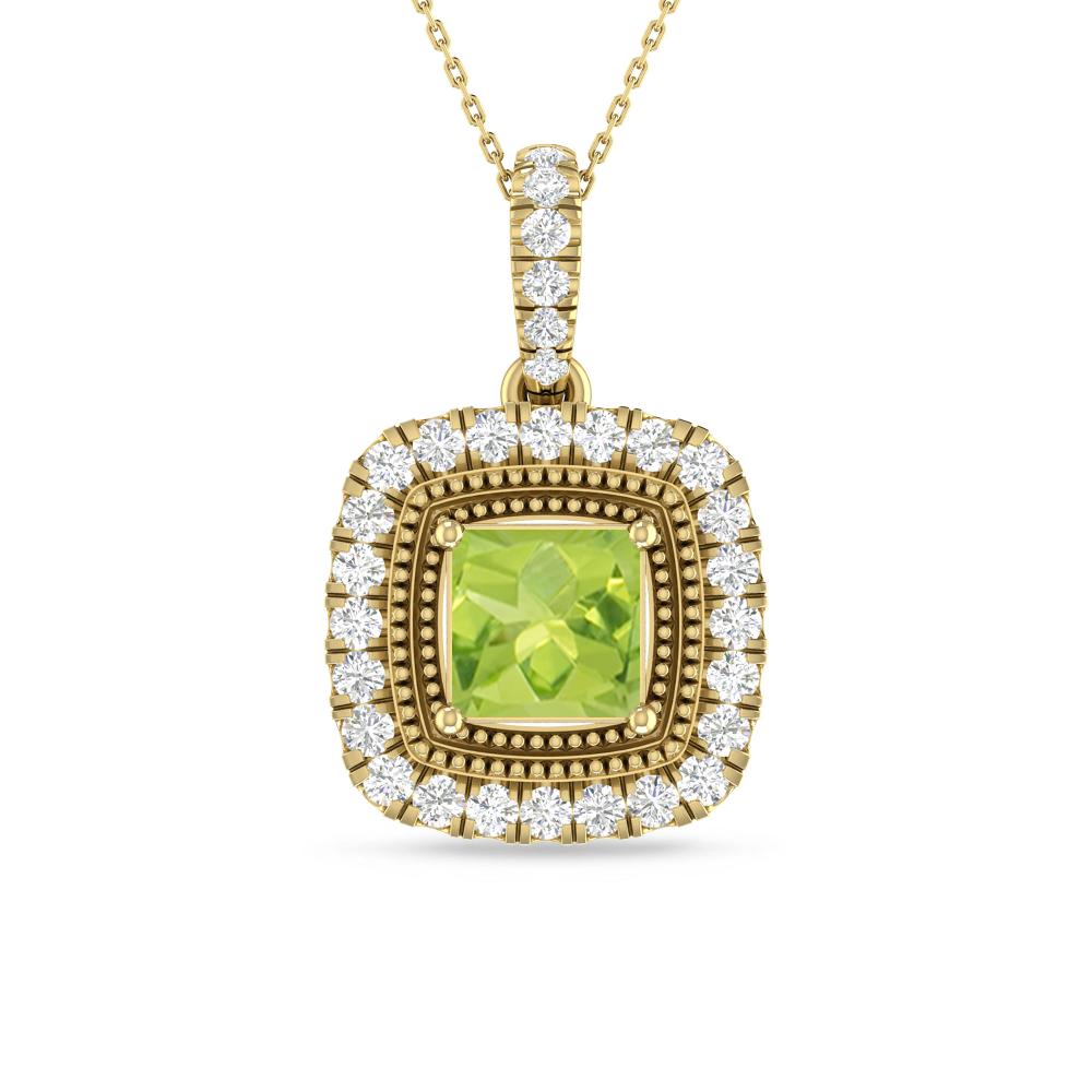 Yellow Gold - Peridot