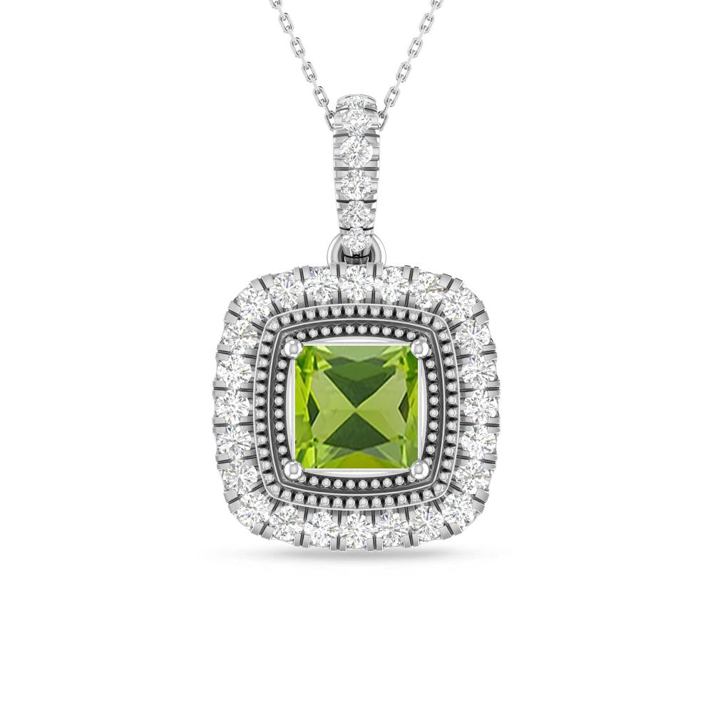 White Gold - Peridot
