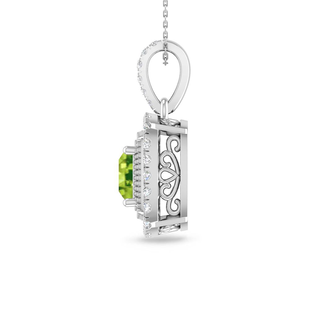 White Gold - Peridot