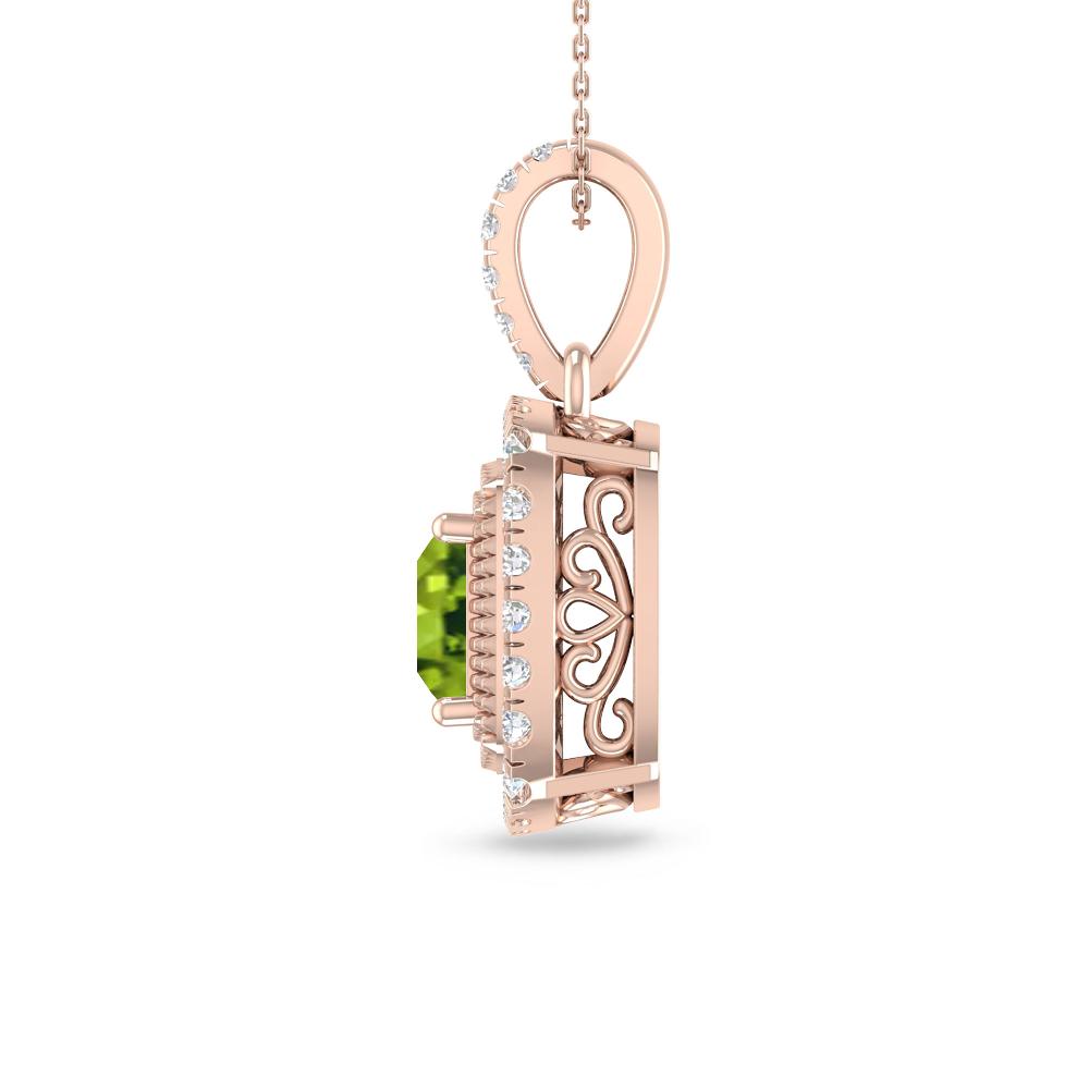 Rose Gold - Peridot
