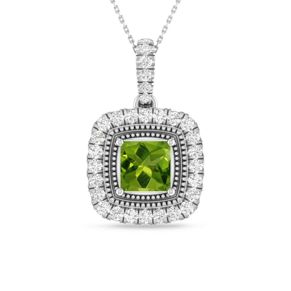 White Gold - Peridot