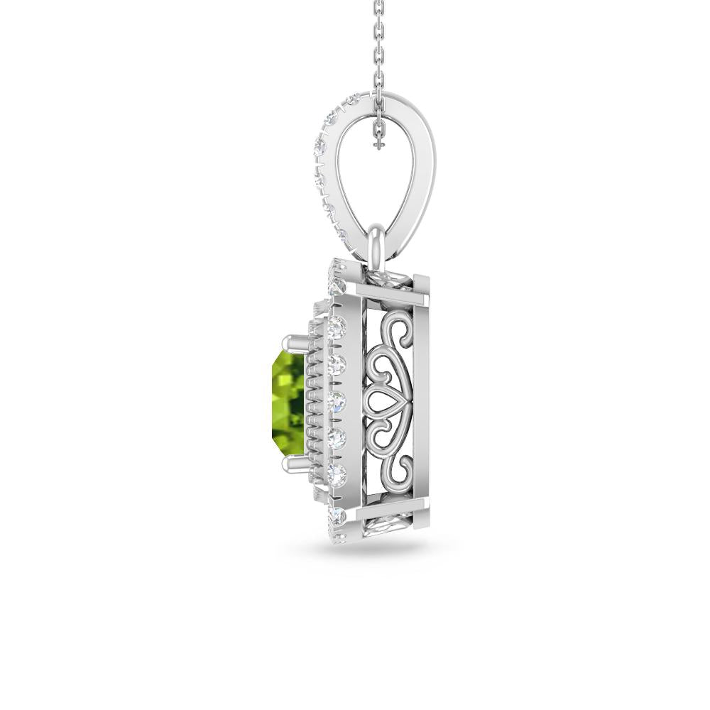 White Gold - Peridot