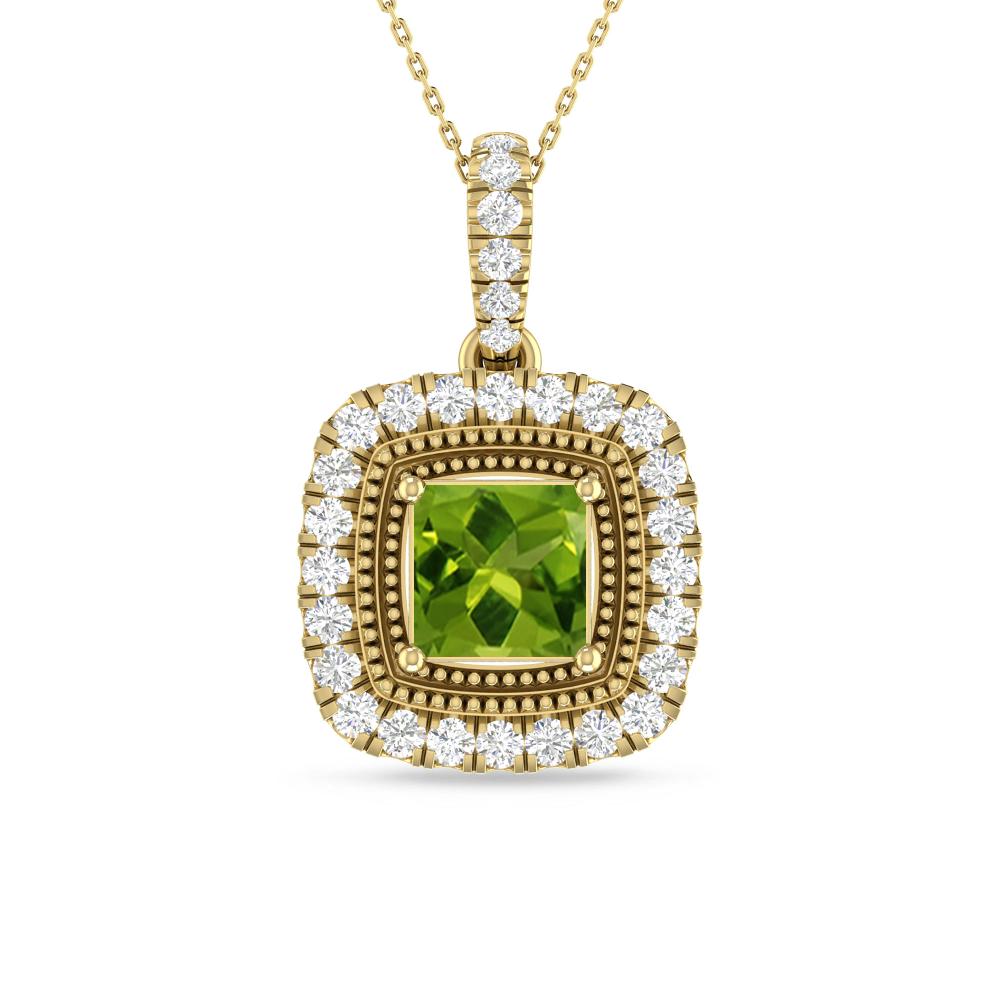 Yellow Gold - Peridot