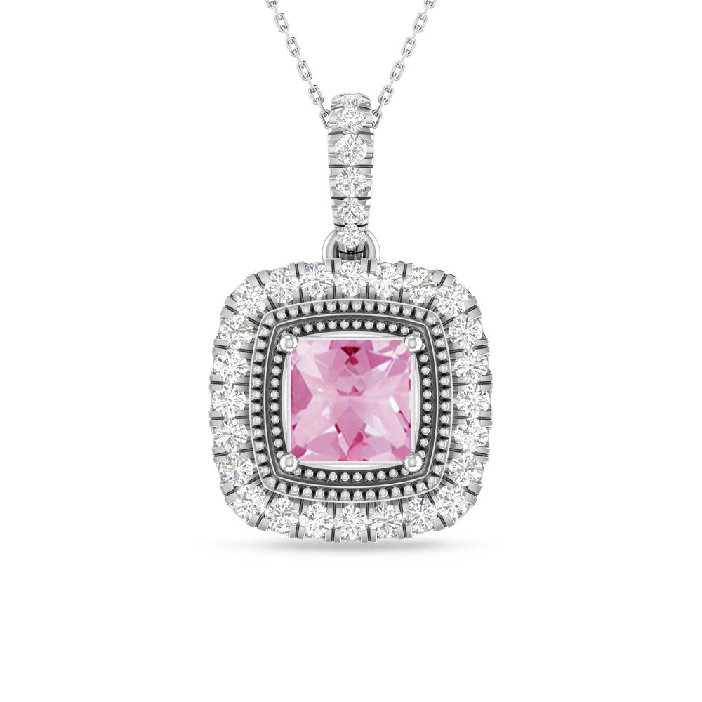 White Gold - Pink Tourmaline