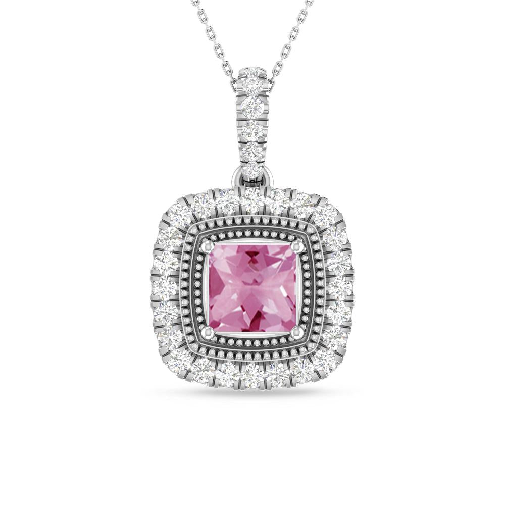 White Gold - Pink Tourmaline