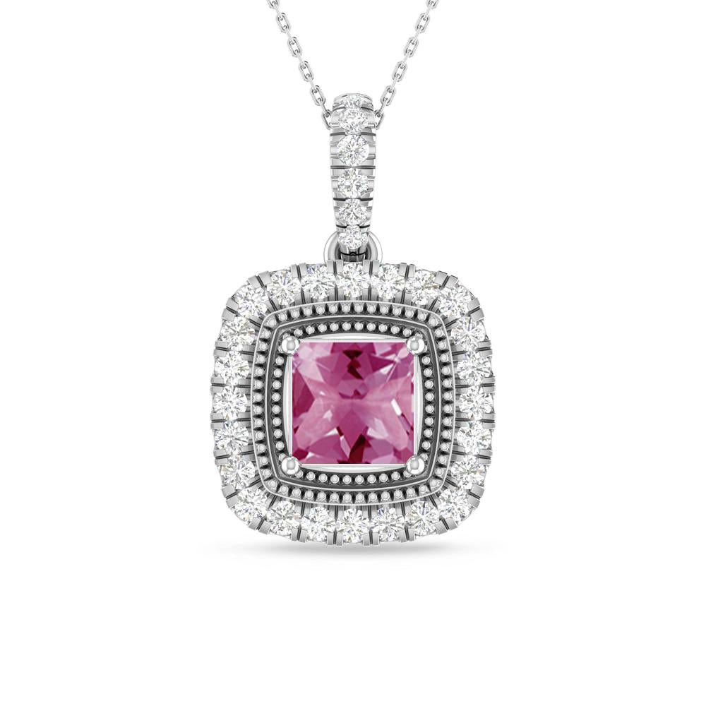 White Gold - Pink Tourmaline