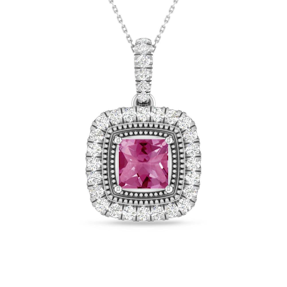 White Gold - Pink Tourmaline