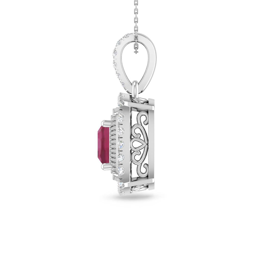 White Gold - Pink Tourmaline